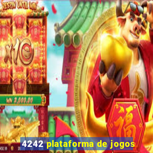 4242 plataforma de jogos